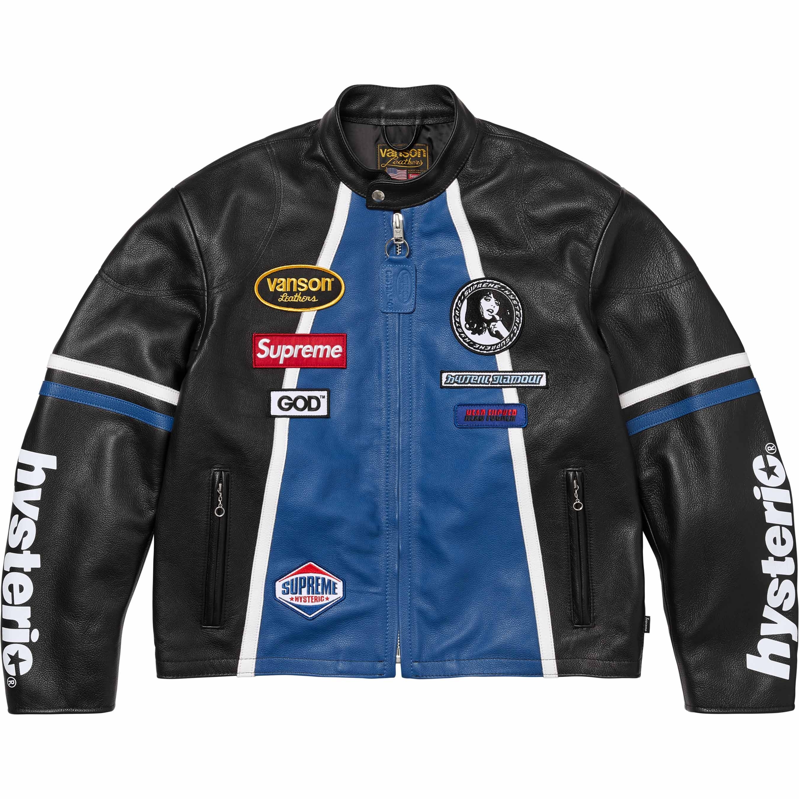 Supreme®/HYSTERIC GLAMOUR/Vanson Leathers® Jacket view 12